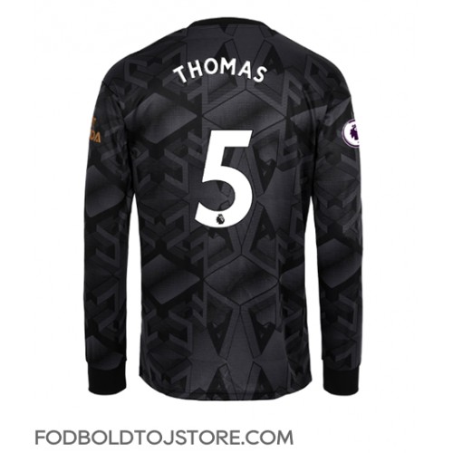 Arsenal Thomas Partey #5 Udebanetrøje 2022-23 Langærmet